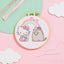 Stitch & Story Hello Kitty x Pusheen Sweet Treats Cross Stitch Kit