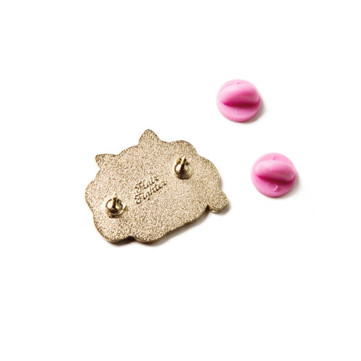 Flair Fighter -Mochi Pon De Ring Donut Cat Enamel Pin
