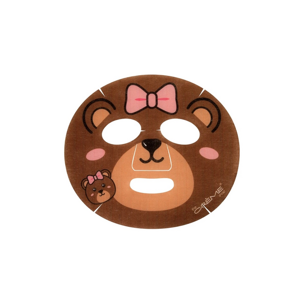 the Crème Shop -Be Bouncy - Bear Face Mask