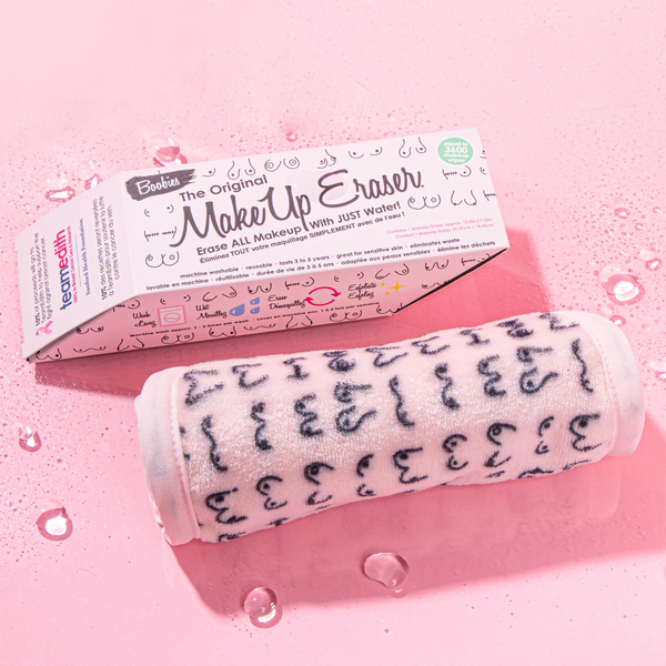The Original Make-Up Eraser- Boobies Print