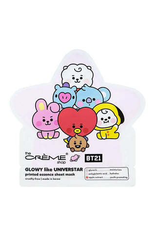 The Crème Shop x BT21 Universtar Essence Sheet Mask