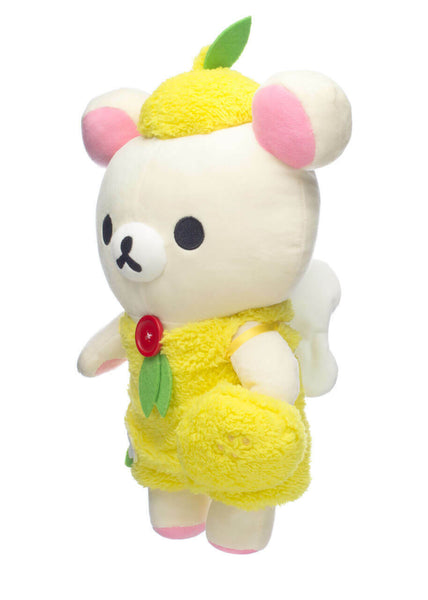 13.5" Korilakkuma Wearing A Lemon Outfit Plush
