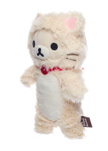 8.5" Mini Fluffy Korilakkuma In Cat Costume Plush
