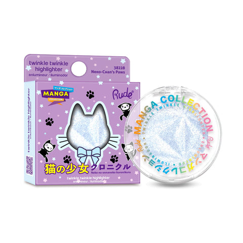 Rude Cosmetics - Manga Anime Twinkle Twinkle Highlighter - Neko-Chan's Paws