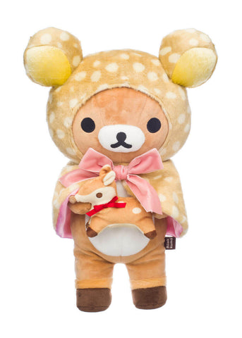 15" Rilakkuma Holding A Fawn Plush