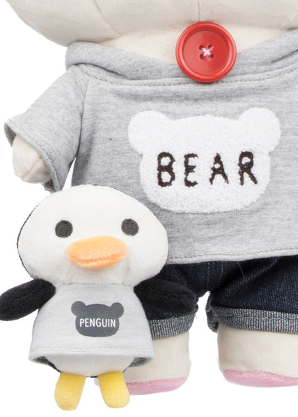 13.5" Korilakkuma in Bear Hoodie Plush